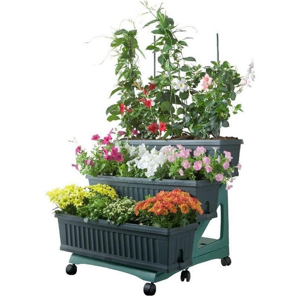 Bama Orto di Kit Planteurs 80x74x73 cm vert