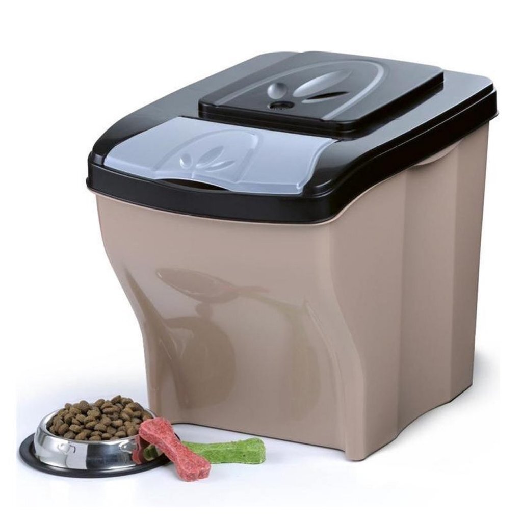 Bama pour animaux de compagnie Récipient 3x20L Taupe Beige