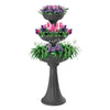 Bama Trevy Fioriera Planter 50x114 cm anthracite