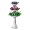 Bama Trevy Fioriera Planter 50x114 cm blanc