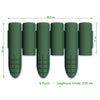 Bama Garden Modular Rand Imitation Wood 38,5x15 cm 6 pièces vertes