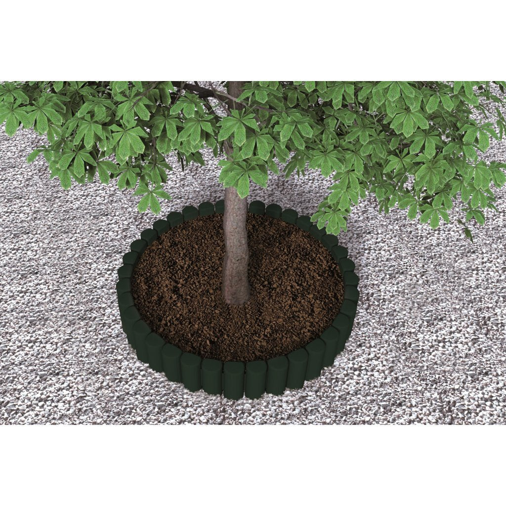 Bama Garden Modular Rand Imitation Wood 38,5x15 cm 6 pièces vertes