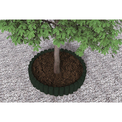 Bama Garden Modular Rand Imitation Wood 38,5x15 cm 6 pièces vertes