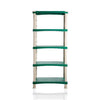 Système de stockage Bama Futuro 5 étagères 80x40x174 cm vert