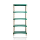 Système de stockage Bama Futuro 5 étagères 80x40x174 cm vert