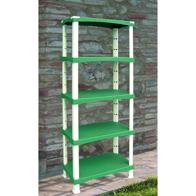 Système de stockage Bama Futuro 5 étagères 80x40x174 cm vert