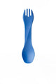 Équipement humain - gobites bio - réutilisable - couverts - spork - bleu foncé - couverts de camping