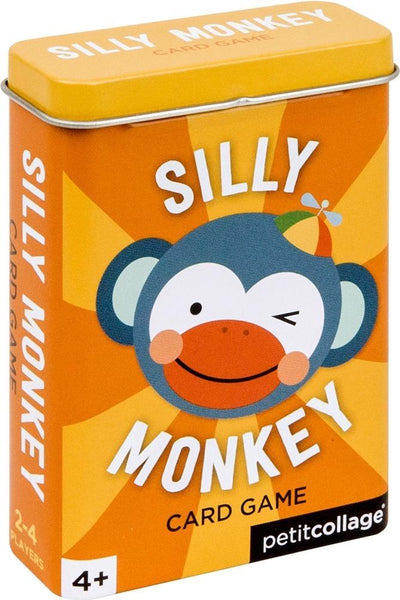 Petit jeu de cartes collage singe fou - pour voyager |