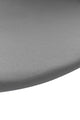 Meyco baby uni drap-housse matelas pour parc - gris - rond 90 95cm