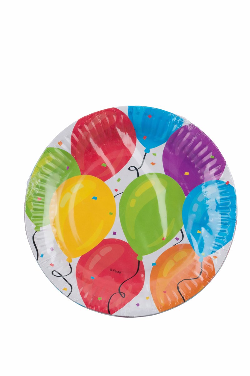 Assiette en carton sans marque sans marque 18cm 6pcs pa