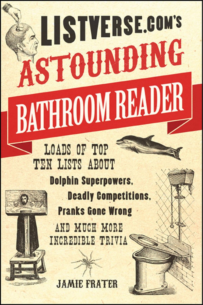 L'étonnant lecteur de salle de bain de Listverse.com