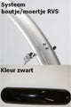 EuroFender Fender Set Elegance 58mm 26 Black