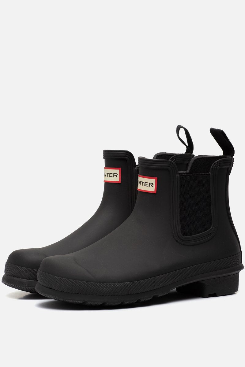Hunter - bottes de pluie pour femme - Chelsea originale - noir - taille 37eu