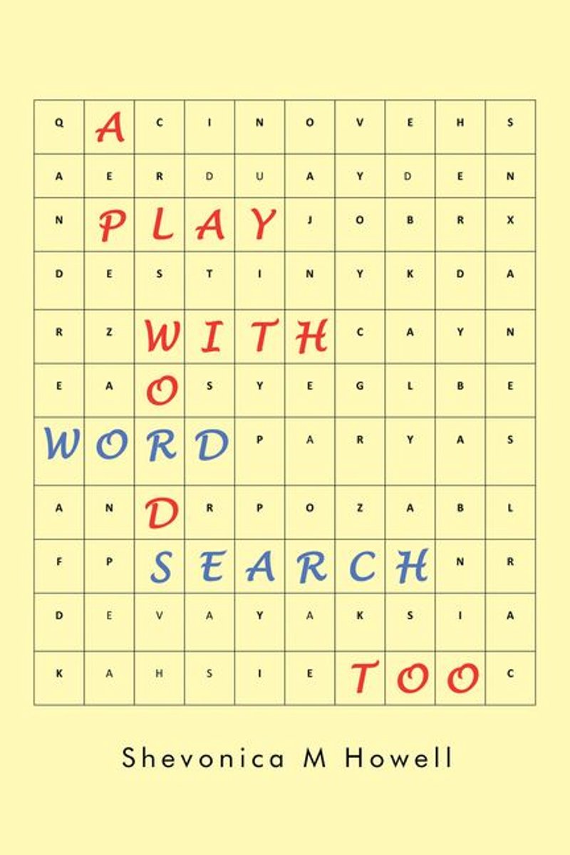 Un jeu avec les mots, la recherche de mots aussi