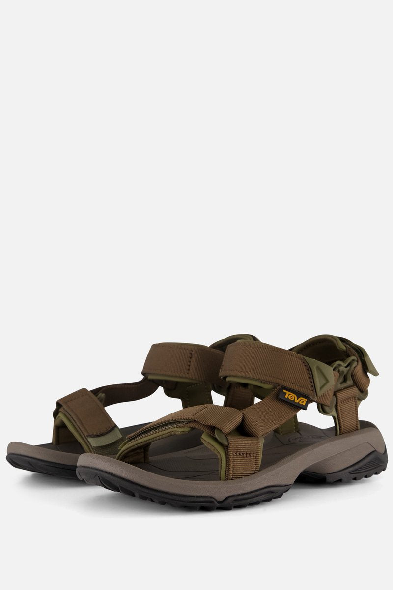 Sandales homme Teva m terra fi lite - vert foncé - palmier du désert
