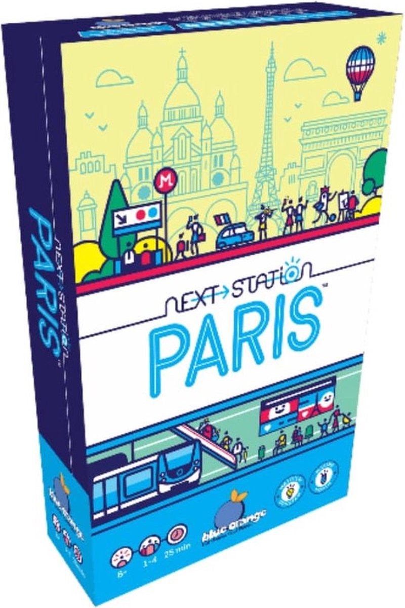 Geronimo games jeu de société bleu orange next station paris