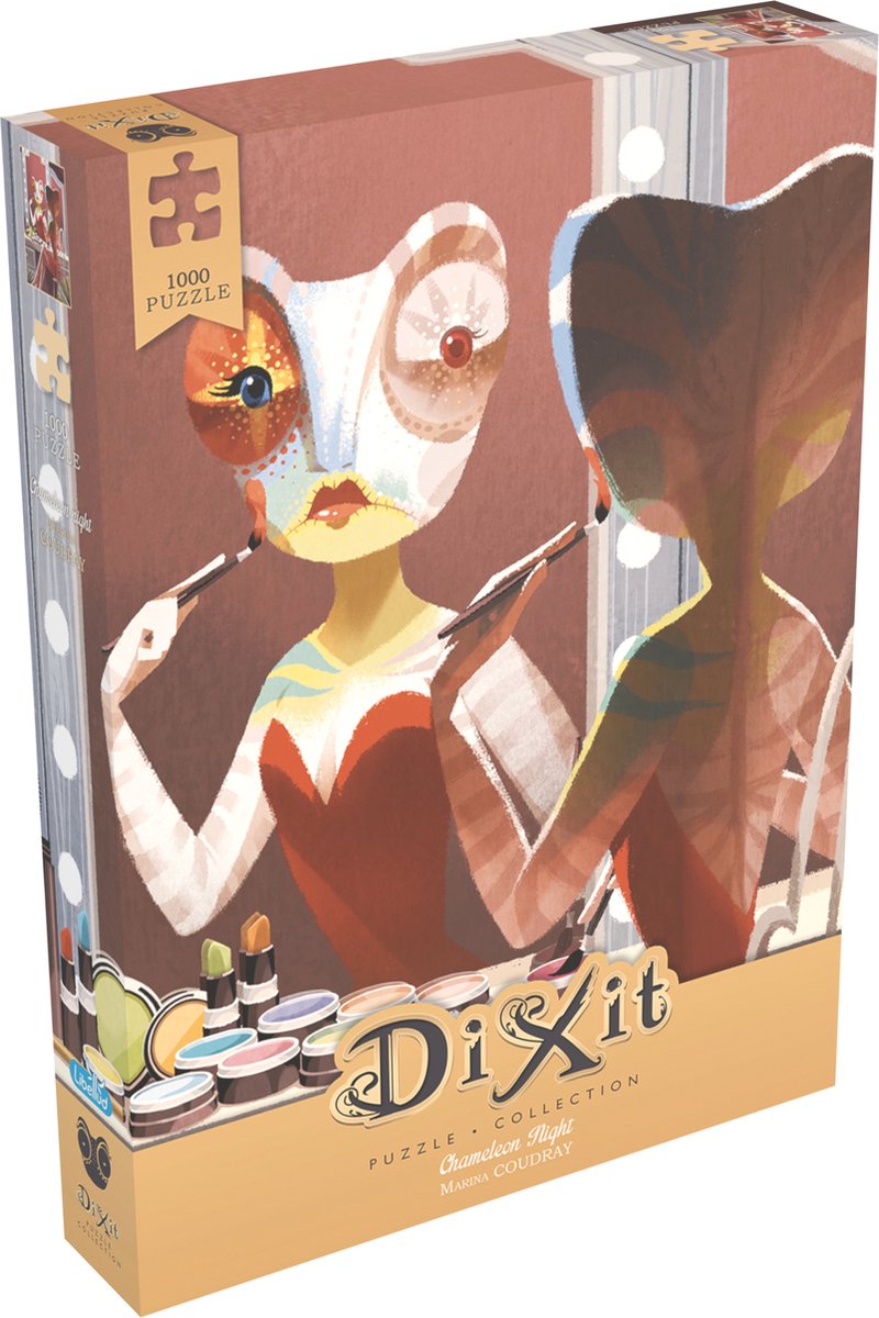 Libellud dixit - nuit caméléon - puzzle - 1000 pièces
