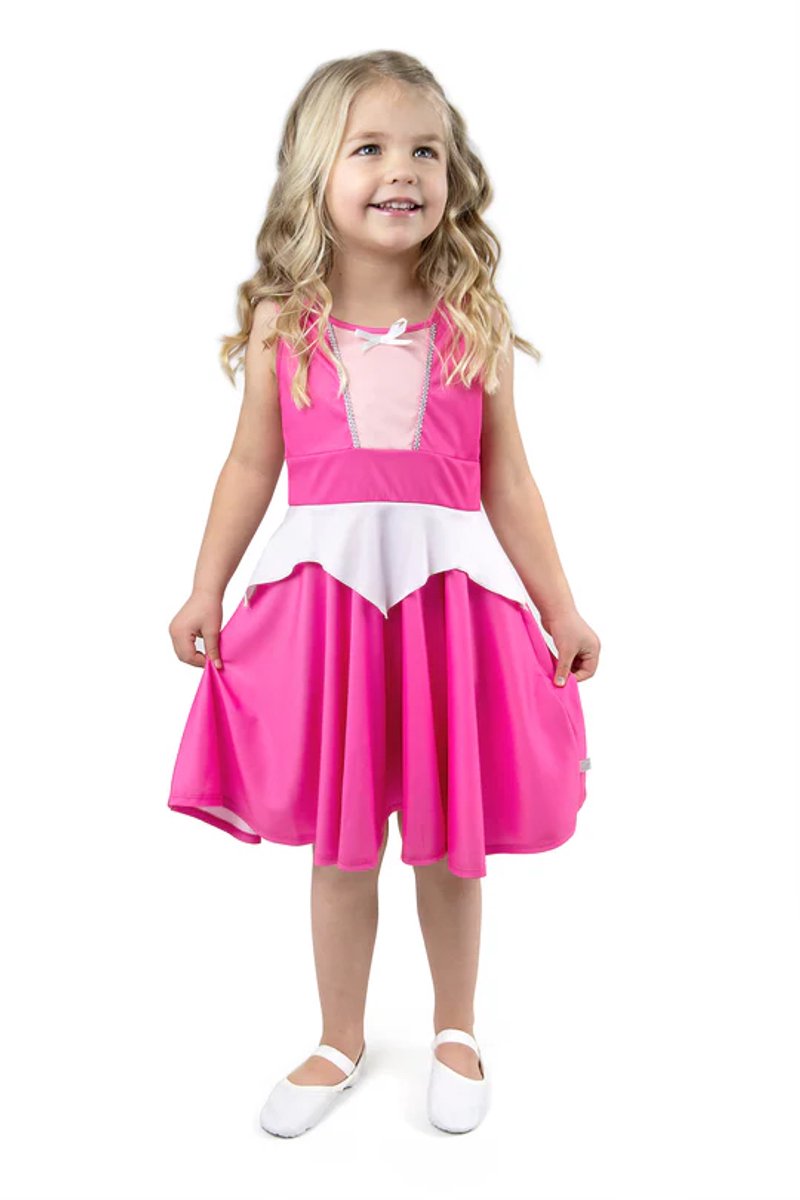 Petites aventures – robe virevoltante la belle au bois dormant – taille m (98-104)