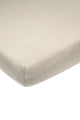 Meyco baby uni drap-housse matelas pour parc - sable - 75x95cm
