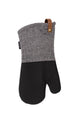 Gant de cuisine Tiseco (1r + 1l) sherlock fishbone, 17x33cm, noir