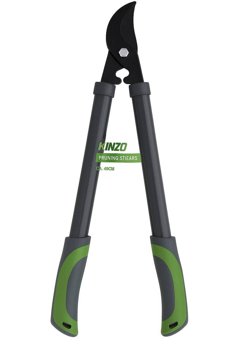 Sécateur Kinzo télescopique - sécateur de jardin avec poignée ergonomique - adapté aux branches, arbustes et haies - outils de jardin pour une taille de précision dans le jardin