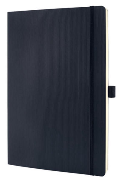 Sigel - carnet - conceptum pure - a4 - couverture souple - noir - 194 pages - 80 grammes - diamant - si-co310