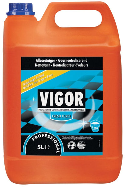 Nettoyant tout usage Vigor Fresh Force bouteille de 5 litres