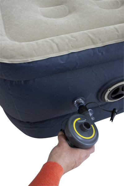 Eurotrail - pompe électrique pour matelas pneumatique - noir
