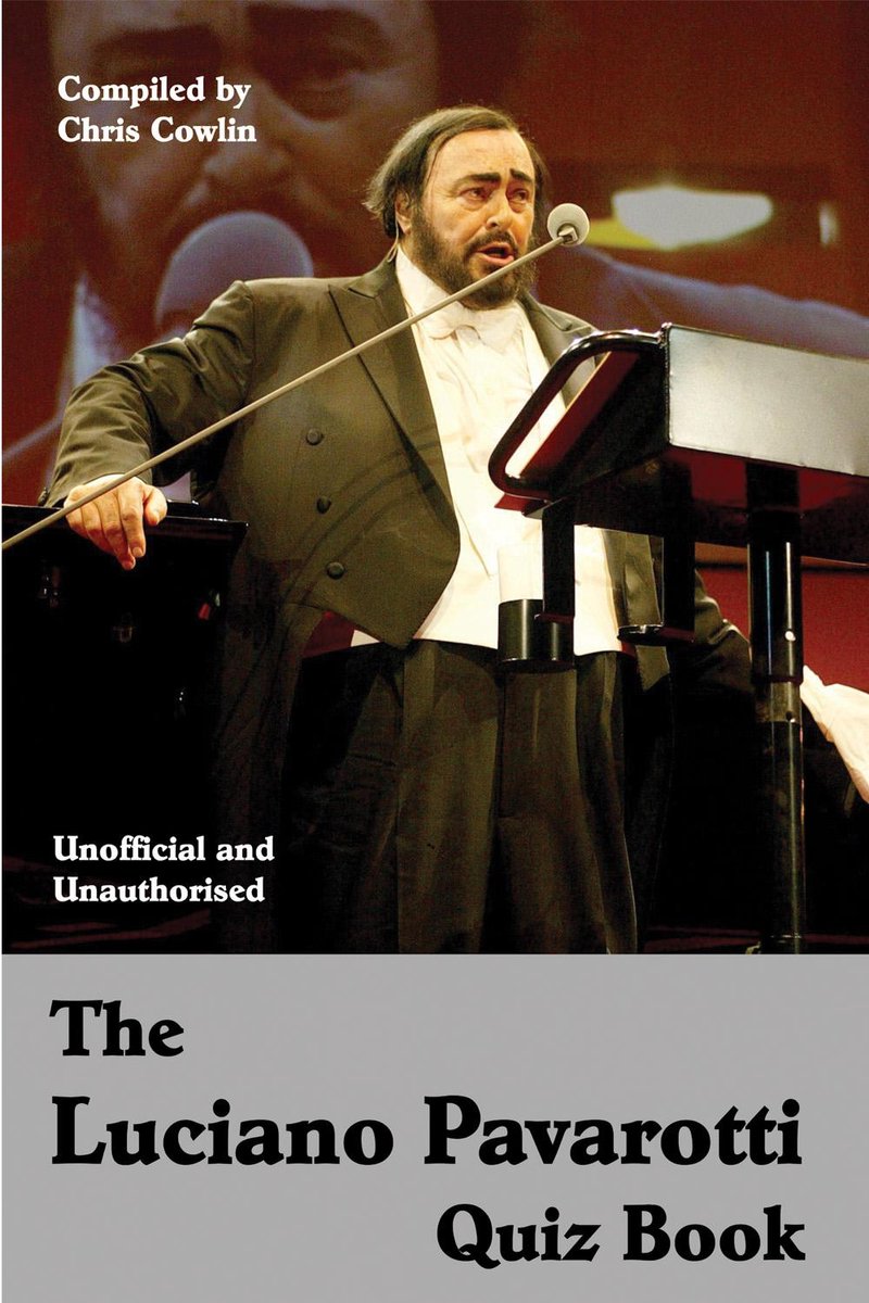 Le livre de quiz de Luciano Pavarotti