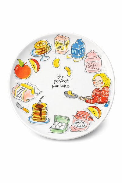 Blond Amsterdam - assiette - 31cm - journées cosy - la crêpe parfaite - assiette à crêpes