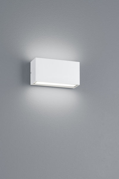 Trio Trent - applique - blanc mat - incl. 1x SMD 9W - éclairage extérieur - IP65