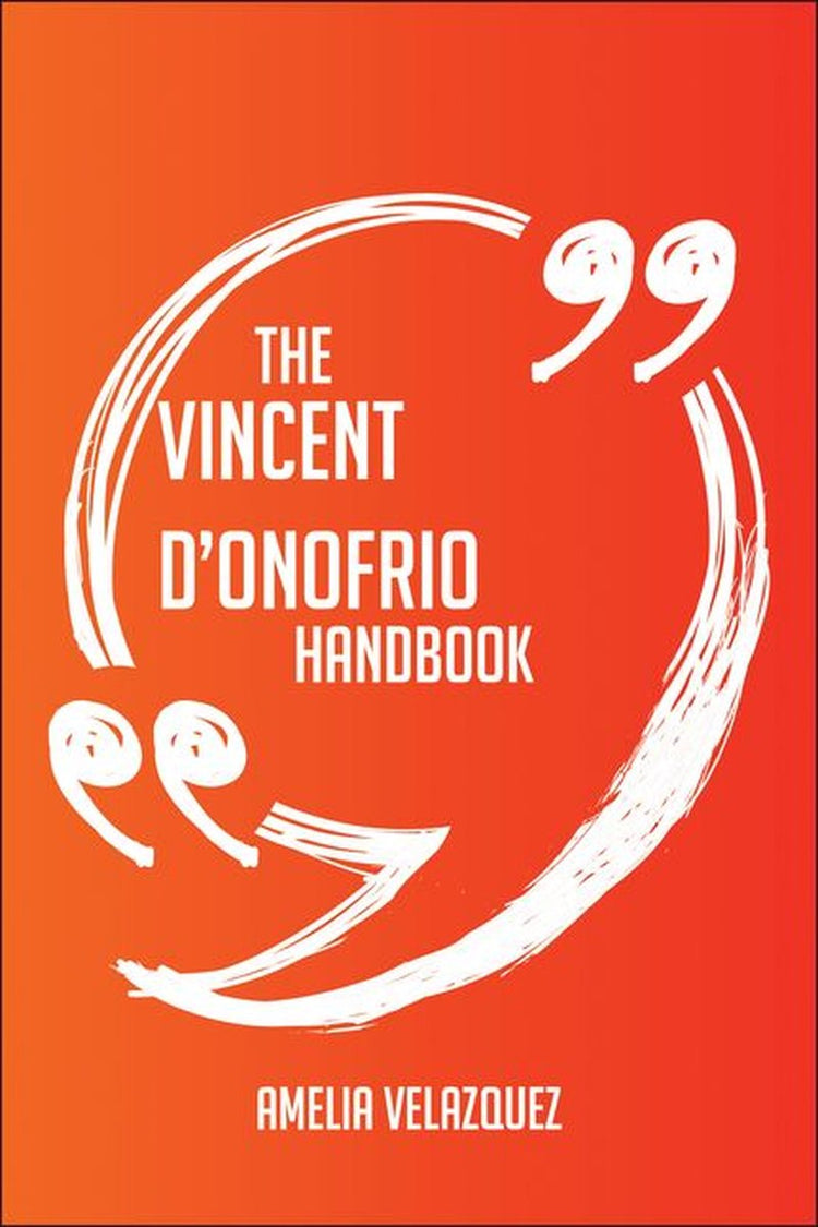 Le manuel de Vincent D'Onofrio - Tout ce que vous devez savoir sur Vincent D'Onofrio