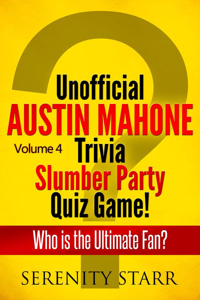 Ty non officiel austin mahone trivia sleep par quiz game volume 4