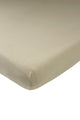 Drap-housse Meyco baby uni cododo - taupe - 50x90cm