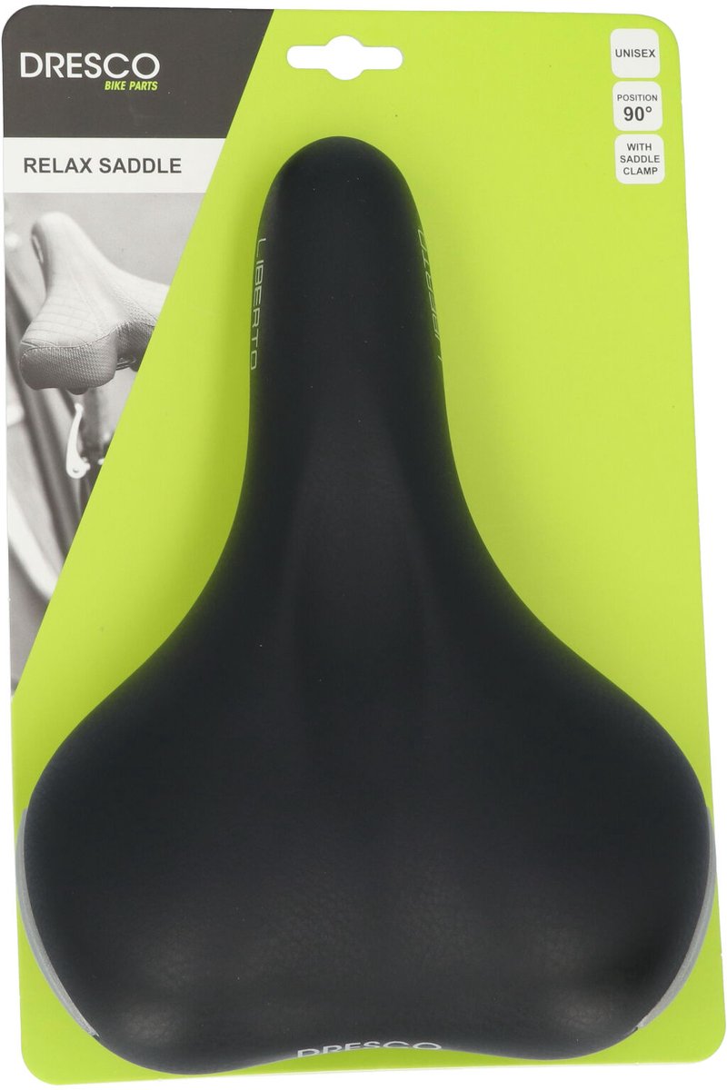 Dresco selle de vélo liberto noir