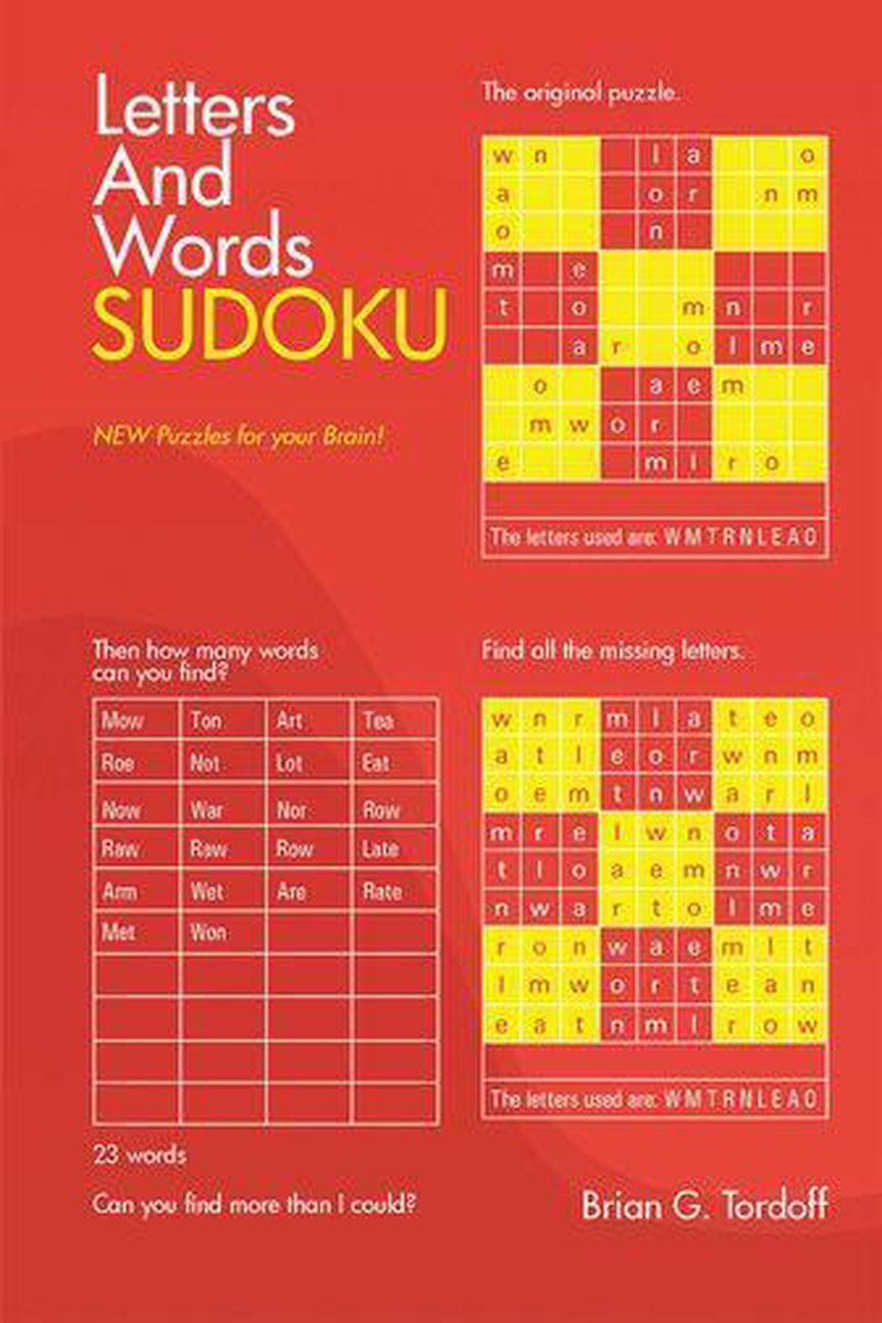 Lettres et mots sudoku