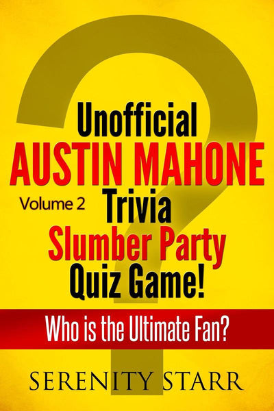 Ty non officiel austin mahone trivia sleep par quiz game volume 2
