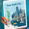 Ravensburger Creart Painting by Number Colorful York
