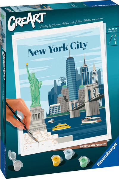 Ravensburger Creart Painting by Number Colorful York