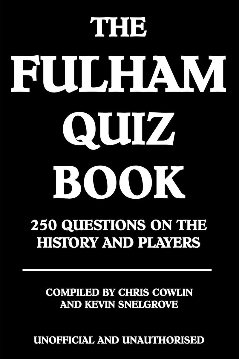 Le livre de quiz de Fulham
