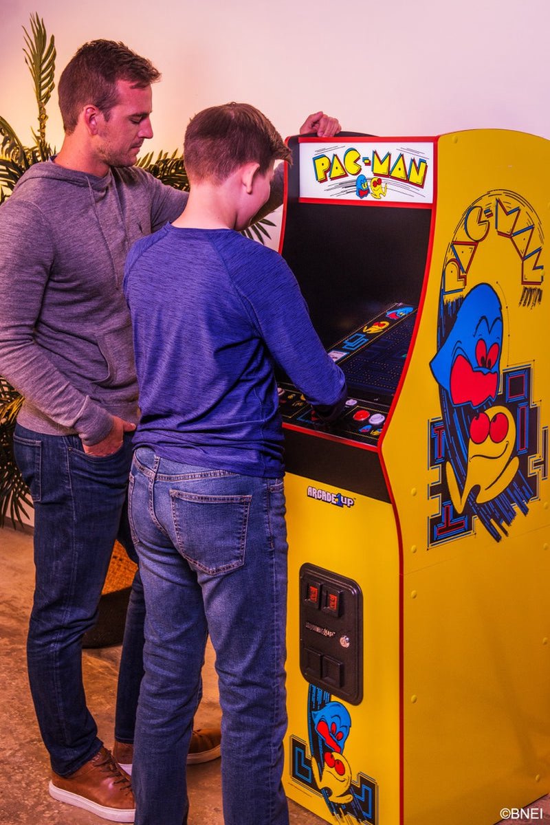 Arcade1up - machine d'arcade pac-man deluxe avec 14 jeux classiques