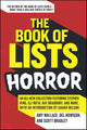 Le livre des listes : horreur