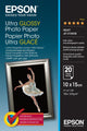 Papier photo ultra brillant Epson 10x15
