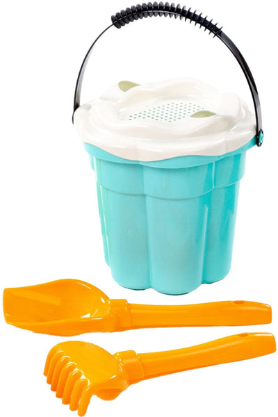 Toys Cavallino Cavallino Classic Bucket Set Blue, 4dlg.
