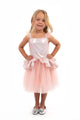 Petites aventures – robe tutu or rose – taille m (98-104)
