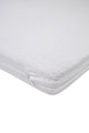 Meyco baby meyco housse de matelas pour lit de camping - 60 x 120 cm - jersey - blanc