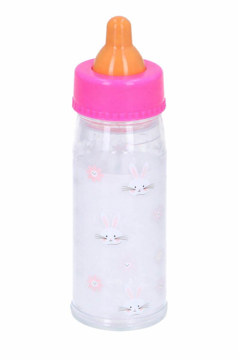 Eddy Toys Gourde Magique - 26088 - Gourde Magique pour poupées - Gourde Magique avec Effet Disparaissant - Accessoire de poupée - 18m+ - Rose