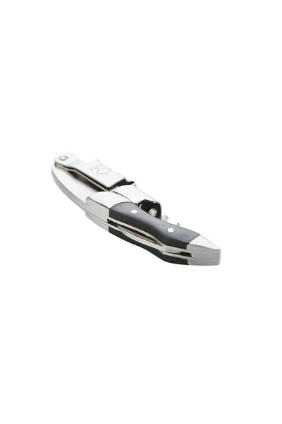 Tire-bouchon pointe-virgule - couteau de serveur - prestige - bois noir