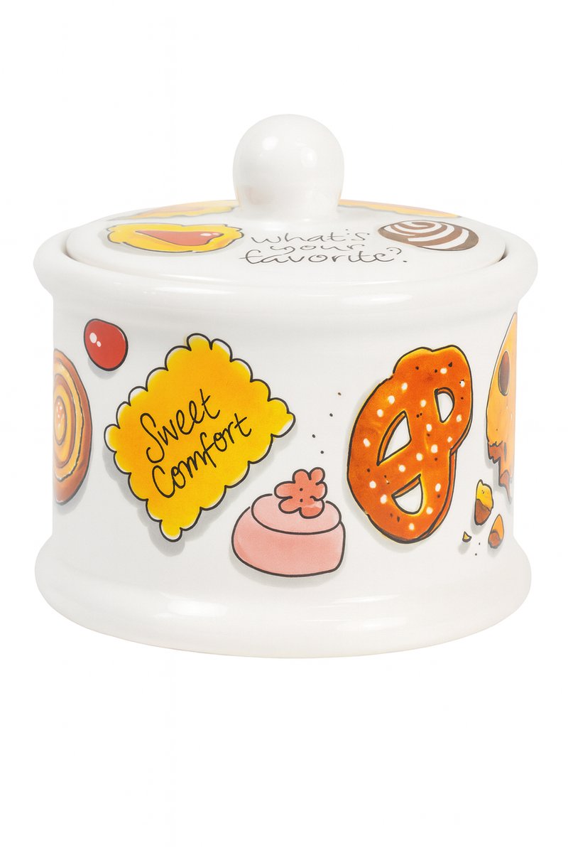 Blond amsterdam - pot de conservation - 12,5 cm - journées cosy - doux confort - pot à biscuits -