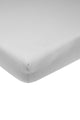Meyco baby uni drap-housse lit junior - gris clair - 70x140 150cm